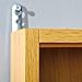 Inter Link Simply Vitrina de madera MDF y vidrio, Marrón, 80 x...