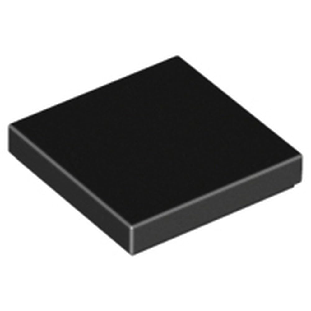 LEGO Tile 2x2, Part Number 3068 (Black, 10, Bricks) โ image 1