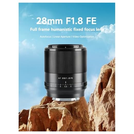 Sony E Mount 28mm F1.8 Auto Focus Lens