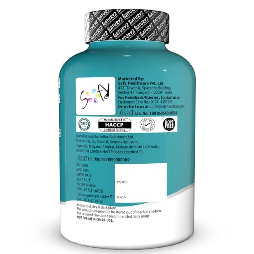 NATURYZ Triple Strength L-Carnitine L-Tartrate 2000mg, 60 Tablets — L-Carnitine Supplements - image 9