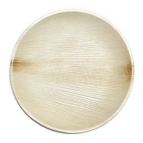 Eco-Gecko 6 ROUND Palm Leaf plate / 100-ct case Eco-Gecko 6" ROUND Palm Leaf plate / 100-ct case