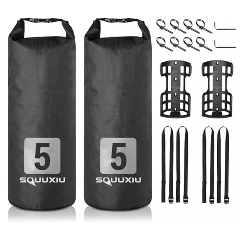 Sacoches de fourche vélo 5L étanches pour voyager en bikepacking vtt