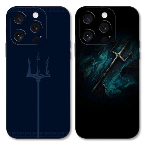 2 pezzi Cover per Xiaomi Redmi Note 13 5G 6.67Cartoon Anime Percy Jackson Cool Film Figura Motivo Disegni Custodia Antiurto Case per Note 13 5G silicone tpu nero