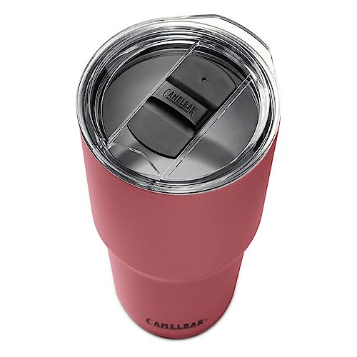 Image of CamelBak Horizon 30oz Tumbler - Insulated Stainless Steel - Tri-Mode Lid - Terracotta Rose