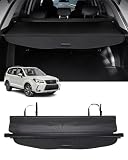 Tonneau Cover Stopper / Holder Repair - 2010-2013 Subaru Outback & 2009-2013 Forester 6 Powerty Retractable Cargo Cover for 2014-2018 Subaru Forester Accessories(ONLY for Electric Tailgate,NOT for Manual Tailgate), Canvas Texture Trunk Cover Privacy Screen Rear Shade(with Extented Cover)