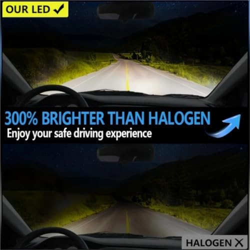 Solución poca luz faros bombilla H4 LED 5