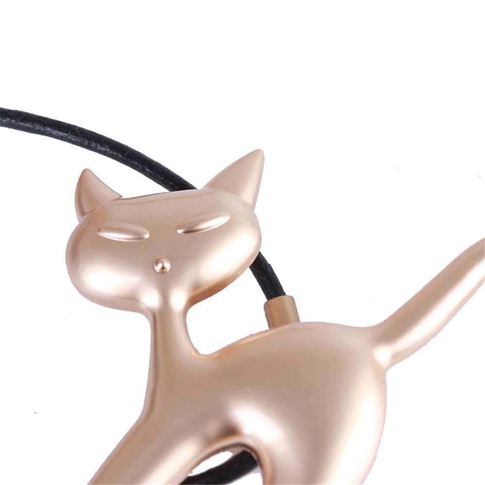 Fermatende Magnetici A Forma Di Gatto – Clip Per Tende In Argento (2 Pezzi) Con Cordino, Nessuna Perforazione