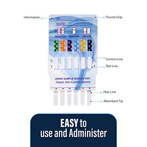 Lakeshore Trade 6 Panel Urine Screening Test Kit (AMP, BZO, COC, MET/mAMP, OPI, THC) - LDOA-264 (2) - Image 5