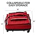 Izzo Golf Travel Bag - Golf Club Travel Cover Case, High Roller (Red/White)