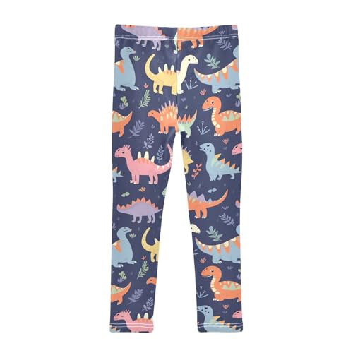 Kids High Waist Dinosaur Cute Leggings for Toddler Girls 4T 202b32602