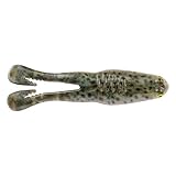 Berkley PowerBait Buzz'n Speed Toad Fishing Soft Bait, HD Bull Frog, 4 2/5'