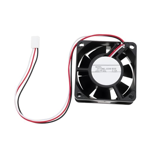 VGOL Ventilador Dedicado con Accionamiento de 3 Pines 2410ML-05W-B39 24V 0.10A 60x60x25mm Ventilador de Refrigeración para Máquinas