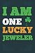Produktbild I am one lucky Jeweler: Diary journal, St patrick's Notebooks for Her Him | Jeweler birthday gift for Men, Women