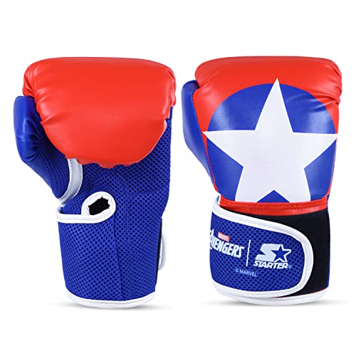 Image of Starter Captain America Boxing Glove and Focus Pad Multicolour, 3Y+