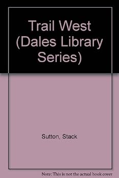 Paperback The Train West (Dales Library Series) [Large Print] Book