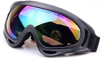 Amazon 保護めがね 眼鏡 メガネ バイクゴーグル スキーゴーグル スノボゴーグル オフロードゴーグル セーフティーゴーグル 眼鏡対応 Pc素材 防風 防塵 Uvカット 反射 超軽量 耐衝撃 密閉ワイドビュータイプ ソフトフィットタイプ ストラップ調整可能 男女兼用 １個