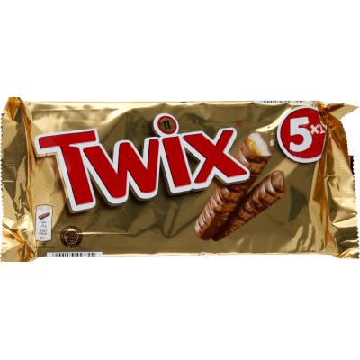 Barres Chocolatées Biscuits Enrobés De Et Caramel Twix Les 5 Barres De 50g - vue 9