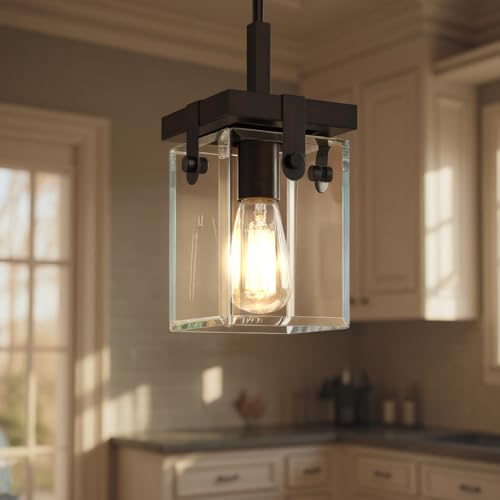 Urban Ambiance Luxury Modern Farmhouse Pendant Light, Small Size: 11.875"
