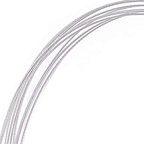 SETLUX Wire Trace Leader Rig Stainless Steel 30x 2 Arms Fishing Rigs Tackle Lure Swivel Snaps Beads - Thumbnail 4