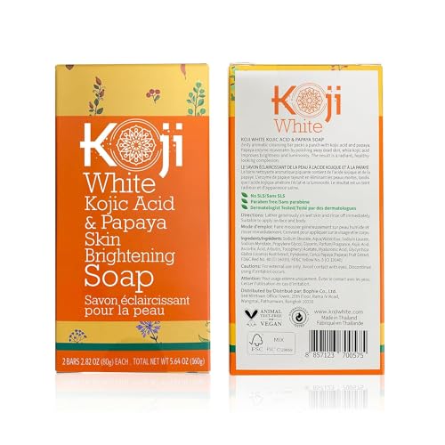 Koji White KWPS Kojic Acid & Papaya Skin Brightening Soap thumb #6