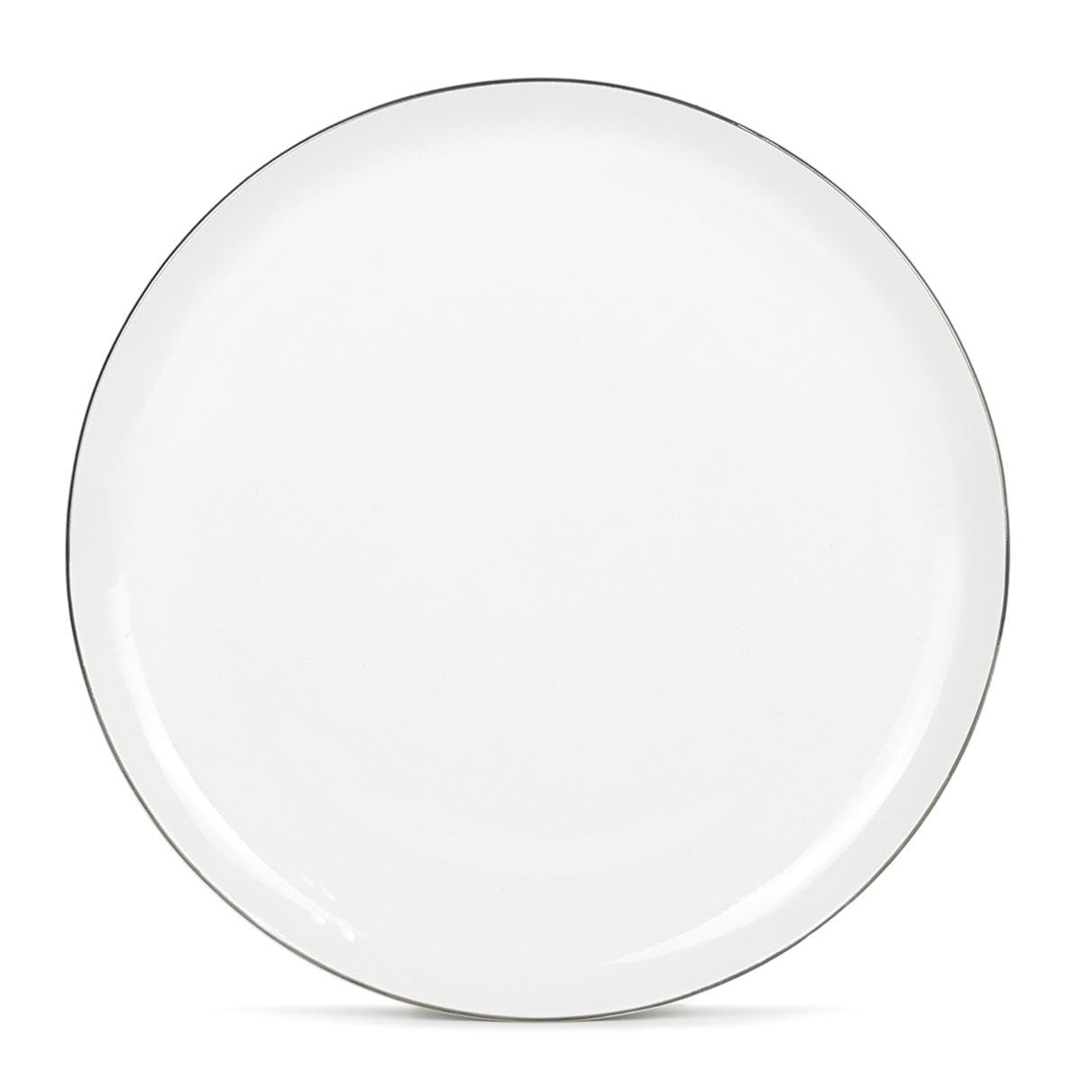 Selena Juego de 6 Platos Planos Blanco