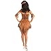 Disiao Indian Princess Costume for Teen Girl Women Halloween, Brown, Size Large