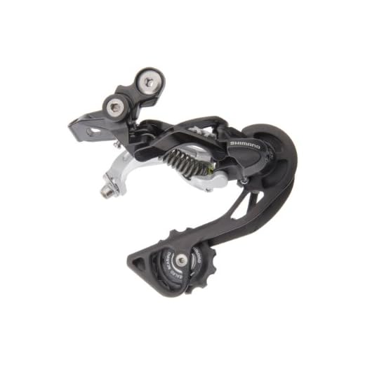 Shimano Deore XT RDM781SGSL - Cambio 10 Velocidades Shadow Sgs Direct, color negro