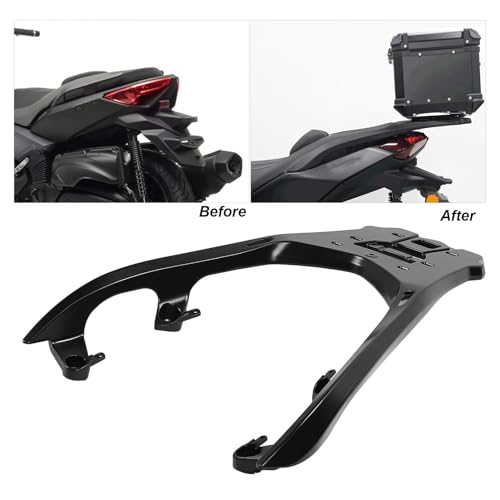 Estante de carga de motocicleta eficiente de aluminio Walfront XMAX300 2