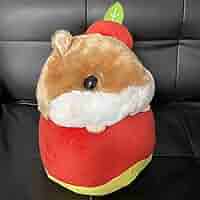 新品　ころはむコロンフルーツ２ＢＩＧ　コロン（りんご）　ぬいぐるみ Amazon.co.jp: ころはむコロン フルーツ2 BIGぬいぐるみ コロン