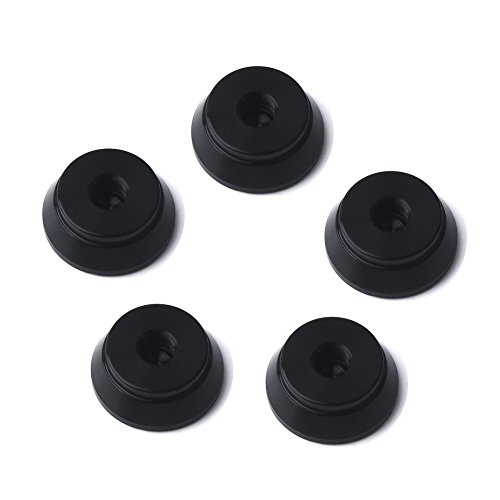 FIXFANS 5Pcs Aluminum RDA RBA RTA Base Stand Holder for 510 Thread Tank