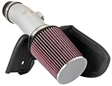 K&N Cold Air Intake Kit with Washable Air Filter:  2007-2014 Honda/Acura (Accord, Crosstour, TL) 3.5L and 3.7L V6, Polished Metal Finish with Red Oiled Filter, 69-1210TS