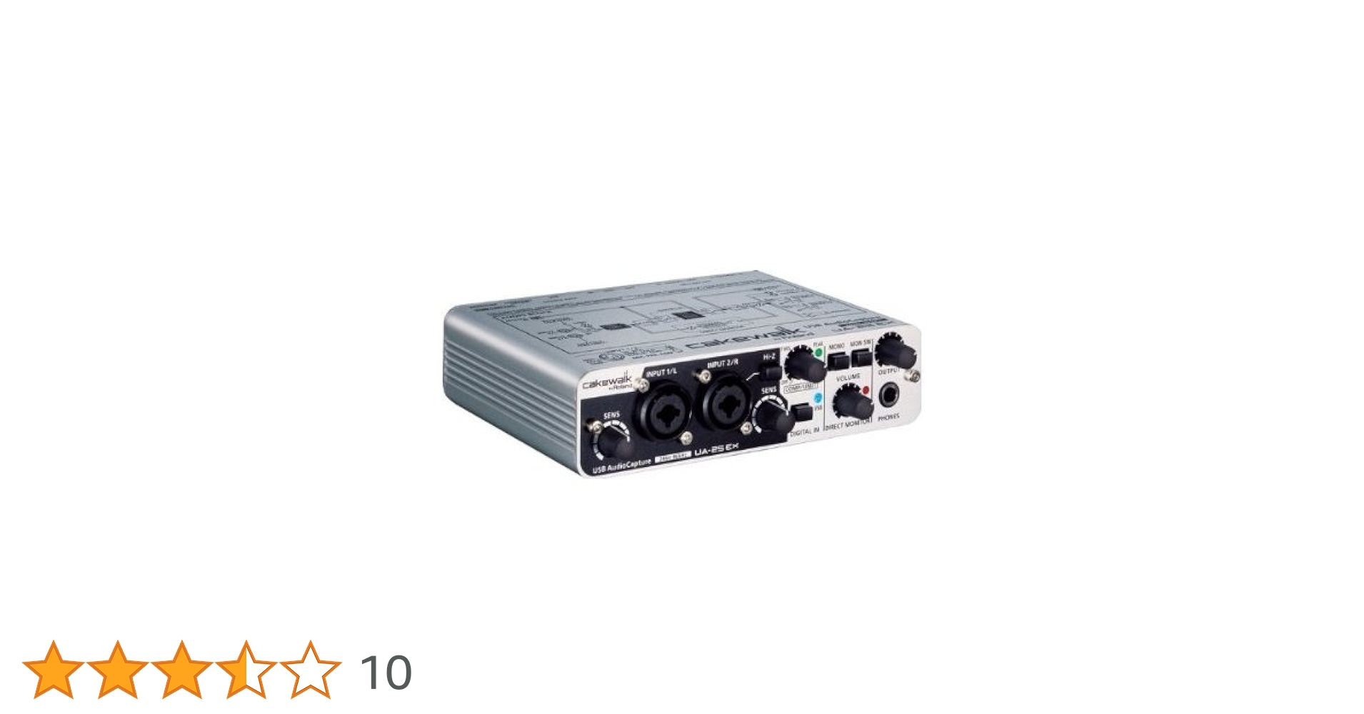 DTM・DAW cakewalk by Roland UA-25EX Roland UA-25EX - 2 x 2 USB Audio & MIDI Interface UA-25EXCW B&H