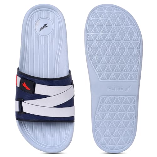 Image of FLITE FL-2015 Olive Sliders for Men - Comfortable & Durable Footwear