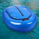 Yoande Inflatable Cooler for Kayak Tow Behind Floating Heavy Duty PVC River Cooler with Handle for Outdoor Kayaking Boating and Fishing