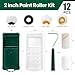 YiBaiBrush Paint Roller Kit, 12 Pack, 2 Inch Paint Roller, Mini Paint Roller with Tray Liners, Small Paint Roller for All Paints, Painting Tools for Small Areas, Corners, Touch-Ups, Walls and Cabinets