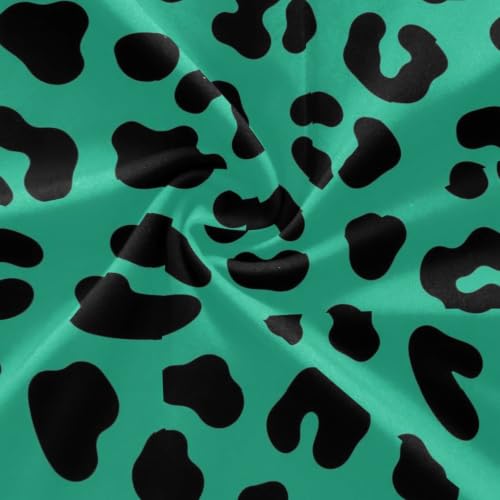 Pantalones de yoga cómodos en tallas XS-XXL con estampado moderno verde 6