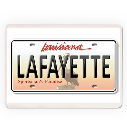 Juego de 52 naipes tamaño póker Lafayette Louisiana miniatura 3