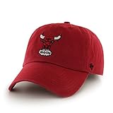 NBA Chicago Bulls '47 Clean Up Adjustable Hat, Red, One Size