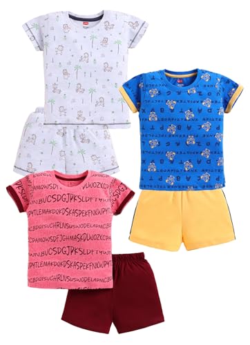 Image of LuvLap Baby Boys Baby and Toddler T-Shirt Set