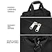 14 inch Small Gym Bag for Women & Men, Mini Duffel Bag for Travel Sports Lightweight Carry On Bag, Black