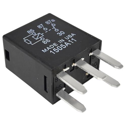 3-Pack G8V-RH-1C7T-R-DC12 Relay - 12VDC 35A 5-Pin SPDT Automotive Power Relay - Compatible with Omron G8V-RH Series & Bombardier Watercraft - Fixes Fuel Pump & Winch Failures