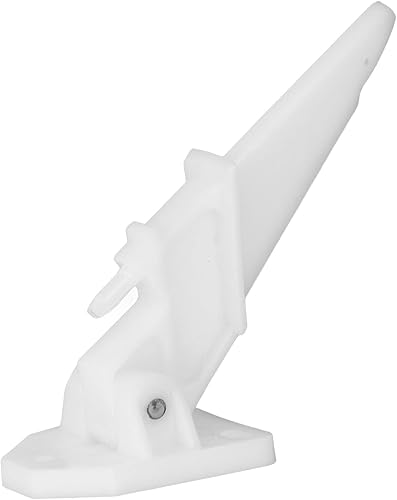 Miniatura 4 de Velocímetro Pitot, tubo de recogida de velocidad de barco ABS impacto térmico automático Kick Up blanco universal para velocímetros Faria