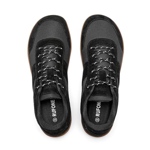 Image of Barefoot Shoes for Men, Spacious Toe Box Zero Drop Minimalist Walking Sneakers, Breathable Lightweight Non-Slip Casual Shoes