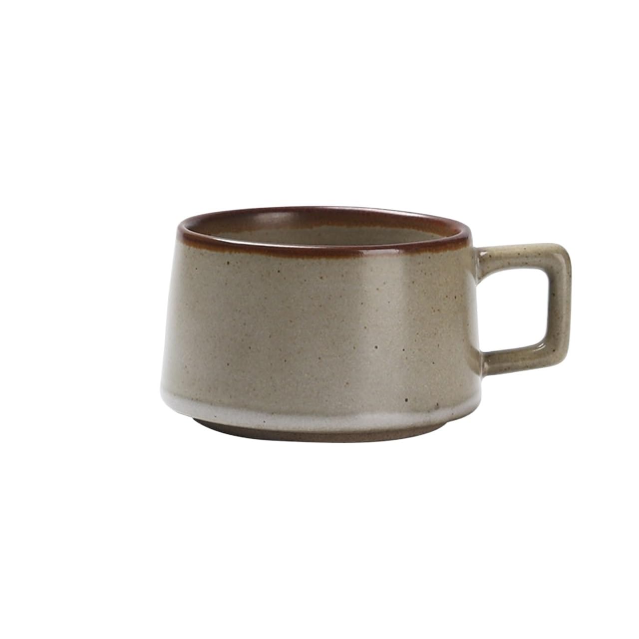 LIBANGRONG-888 Mugs Household Coffee Cup Milk Breakfast Restaurant Frosted Ceramic Commercial Mug 220ml Milk Tea Cup