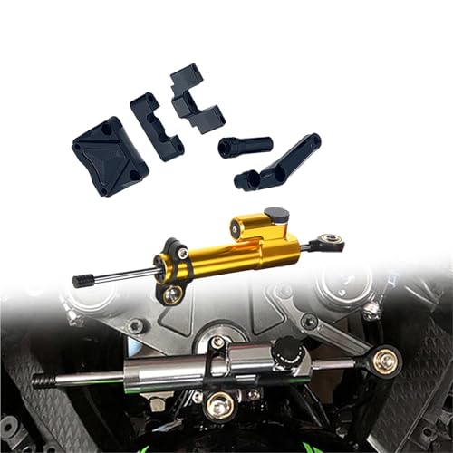 Amortisseur de direction pour Kawasaki Ninja 300 anti guidonnage kit support moto