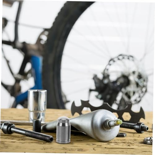 2 piezas Tapas de Válvula de Neumático para Bicicleta de Aleación de Titanio para Bicicletas de Montaña y Ruta, Protección contra Polvo, Sellado Confiable para Presión de Neumáticos Consistente, Ciclismo al Aire Libre miniatura 4