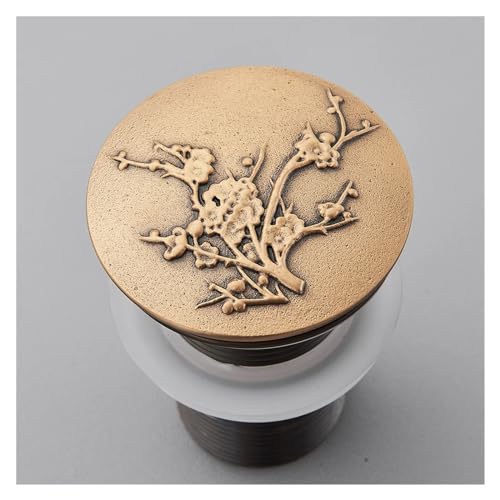 Bonde lavabo sans fuite bouchon de vidange pop-up en laiton durable