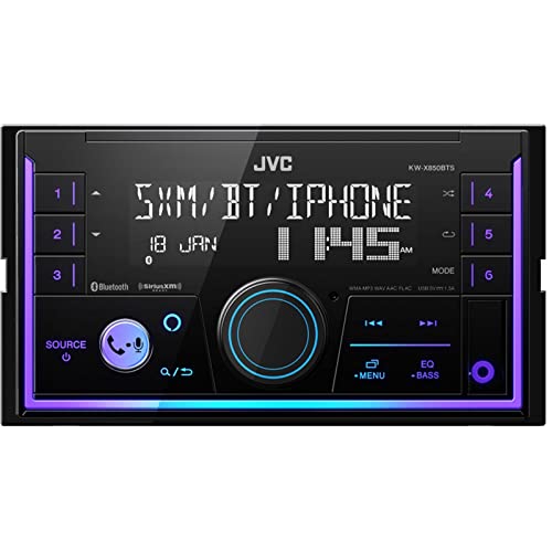 Reproductor Car Audio JVC Bluetooth USB AUX 4X 6x9 500W miniatura 2