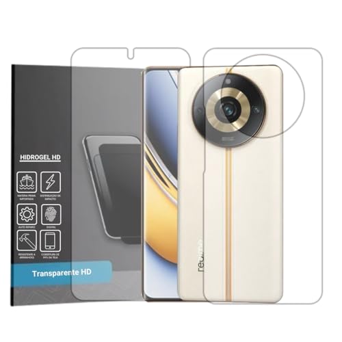 Película Hidrogel HD Frente e Verso Para Realme 11 Pro Plus