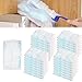 Produktbild 40 Stück Staubmagnet Staubwedel Mikrofaser Staubwischer Gegen Staub Staubtücher Elektrostatisch Duster Nachfüllung für Zuhause Schule Büro (Staubtuch Nachfüllung) (40)
